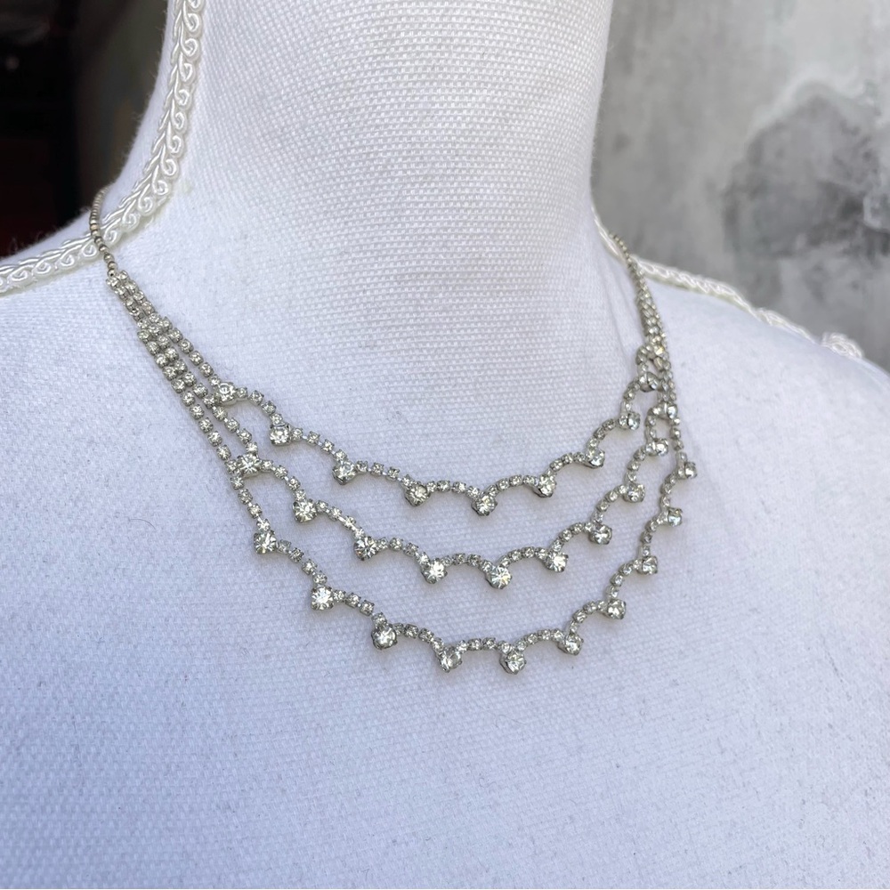 Vintage 90s Crystal Fairy Choker